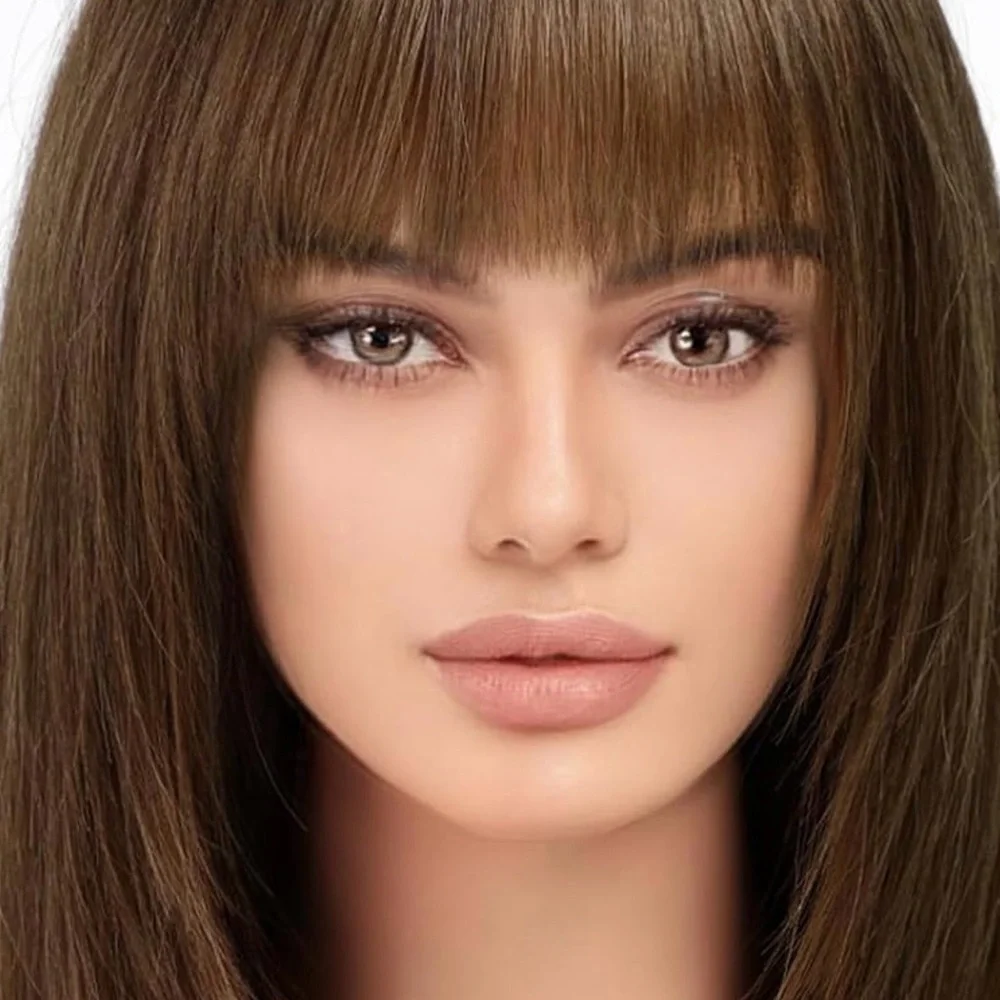 Blooming Hair Ombre Brown 100% Human Hair Wigs